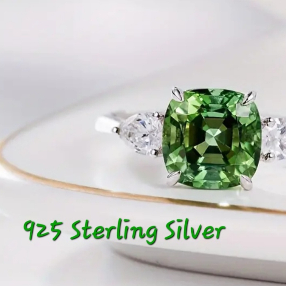 Stunning 925 Sterling Silver Sage Ring. Size 7. NWT Fast Ship. Top Seller.
